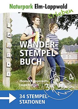 portada Naturpark Elm-Lappwald - Wanderstempelbuch Plus Karte (en Alemán)