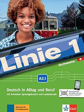 portada Linie 1 Schweiz A2. 1 Kurs -Und Übungsbuch mit Dvd-Rom (en Alemán)