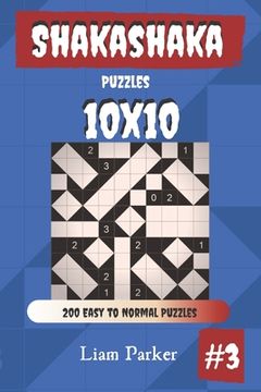 portada Shakashaka Puzzles - 200 Easy to Normal Puzzles 10x10 vol.3 (en Inglés)