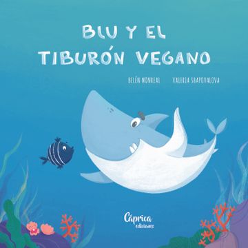 portada Blu y el Tiburon Vegano (in Spanish)