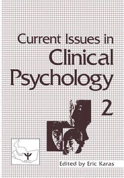 portada Current Issues in Clinical Psychology: Volume 2 (en Inglés)