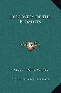 portada discovery of the elements (en Inglés)