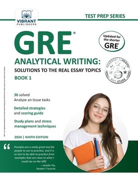 portada GRE Analytical Writing: Solutions to the Real Essay Topics - Book 1 (in English)