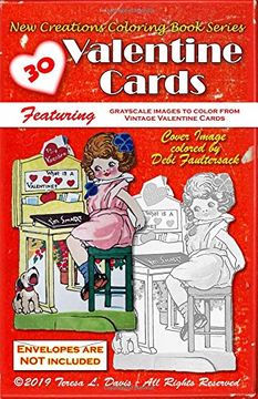 portada New Creations Coloring Book Series: Valentine Cards (en Inglés)