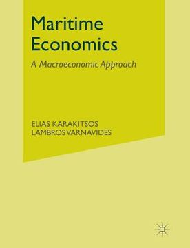 portada Maritime Economics: A Macroeconomic Approach (in English)