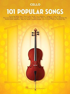portada 101 Popular Songs: For Cello (101 Songs) (en Inglés)