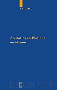 portada Aristotle and Plotinus on Memory (en Inglés)
