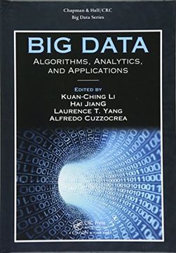 portada Big Data: Algorithms, Analytics, and Applications (Chapman & Hall (en Inglés)
