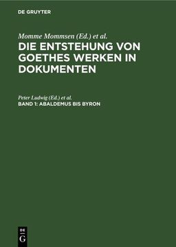 portada Abaldemus bis Byron (in German)