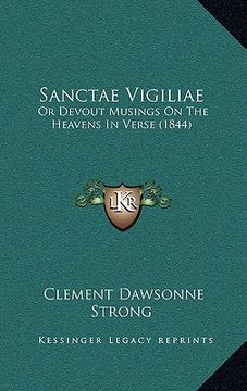 portada sanctae vigiliae: or devout musings on the heavens in verse (1844) (in English)