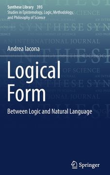 portada Logical Form: Between Logic and Natural Language (en Inglés)