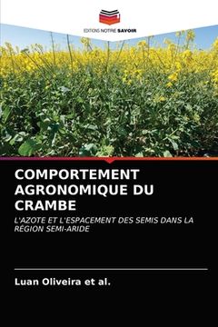 portada Comportement Agronomique Du Crambe (en Francés)