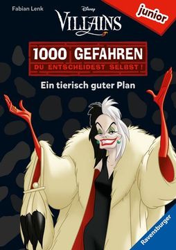 portada 1000 Gefahren Junior - Disney Villains: Ein Tierisch Guter Plan (in German)