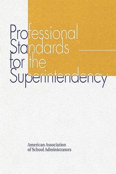 portada professional standards for the superintendency (en Inglés)
