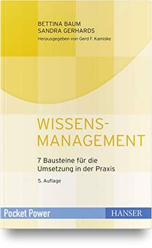 portada Wissensmanagement: 7 Bausteine für die Umsetzung in der Praxis (Pocket Power) (in German)