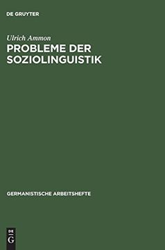 portada Probleme der Soziolinguistik (en Alemán)