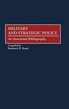 portada Military and Strategic Policy: An Annotated Bibliography (en Inglés)