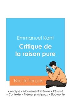 portada Réussir son Bac de philosophie 2024: Analyse de la Critique de la raison pure de Kant (en Francés)