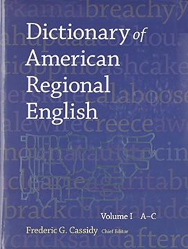 portada Dictionary of American Regional English, Volume i: Introduction and a-c (in English)