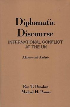 portada Diplomatic Discourse: International Conflict at the United Nations (in English)