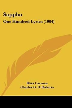 portada sappho: one hundred lyrics (1904) (en Inglés)