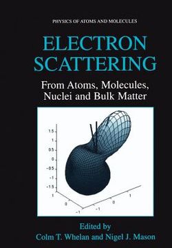 portada electron scattering: from atoms, molecules, nuclei and bulk matter (en Inglés)