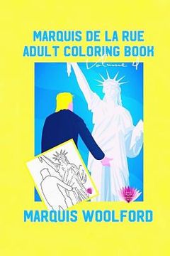 portada Marquis De La Rue Adult Coloring Book Vol.4 (en Inglés)