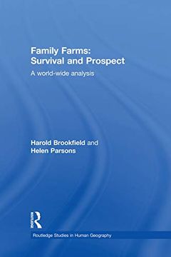 portada Family Farms: Survival and Prospect (Routledge Studies in Human Geography) (en Inglés)