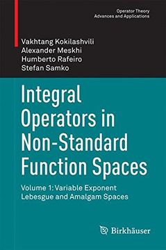 portada Integral Operators in Non-Standard Function Spaces: Volume 1: Variable Exponent Lebesgue and Amalgam Spaces (Operator Theory: Advances and Applications)