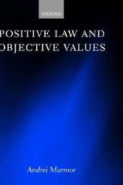 portada positive law and objective values (in English)