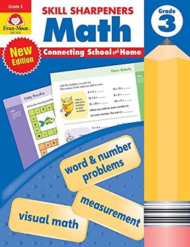 portada Skill Sharpeners: Math, Grade 3 (en Inglés)