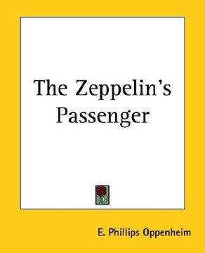 portada the zeppelin's passenger (in English)