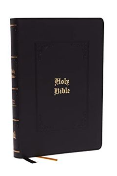 portada Kjv, Large Print Center-Column Reference Bible, Leathersoft, Black, red Letter, Comfort Print: Holy Bible, King James Version (en Inglés)