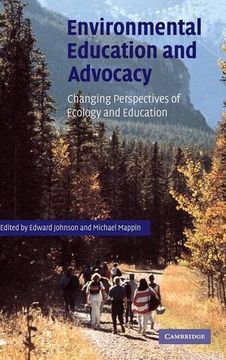 portada Environmental Education and Advocacy: Changing Perspectives of Ecology and Education (en Inglés)