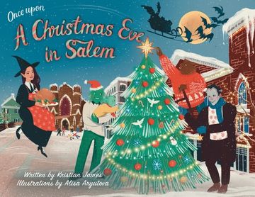 portada Once Upon a Christmas Eve in Salem (en Inglés)