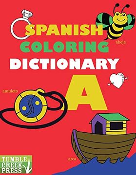portada Spanish Coloring Dictionary - a