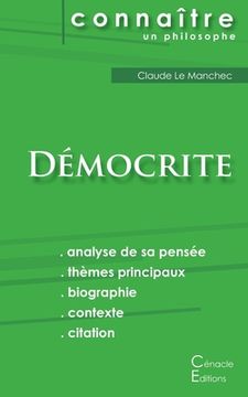 portada Comprendre Démocrite (analyse complète de sa pensée) (en Francés)