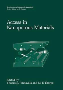 portada Access in Nanoporous Materials (en Inglés)