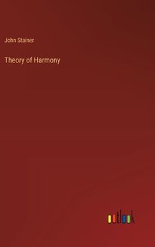 portada Theory of Harmony (en Inglés)