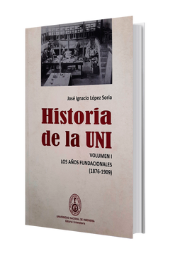portada HISTORIA DE LA UNI. VOL. I (in Spanish)
