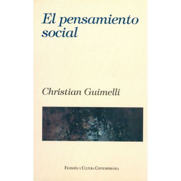 portada El Pensamiento social (in Spanish)