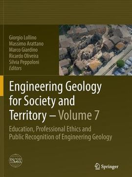 portada Engineering Geology for Society and Territory - Volume 7: Education, Professional Ethics and Public Recognition of Engineering Geology