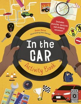 portada In the car Activity Book: Includes Puzzles, Quizzes and Drawing Activities! (in English)