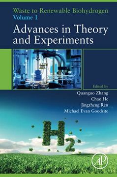 portada Waste to Renewable Biohydrogen: Volume 1: Advances in Theory and Experiments (in English)