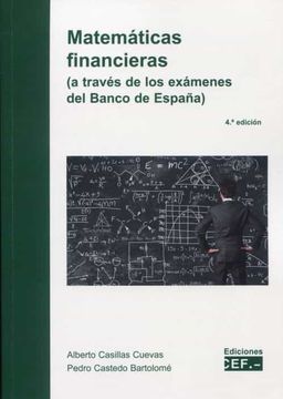portada Matemáticas Financieras (a Través de los Exámenes del Banco de España)