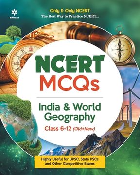 portada NCERT MCQs India & World Geography Class 6-12 (Old + New) (en Inglés)