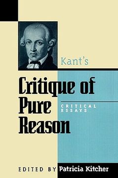 portada kant's critique of pure reason: critical essays (en Inglés)