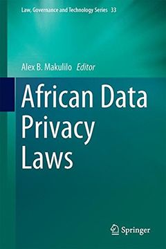 portada African Data Privacy Laws (Law, Governance and Technology Series)