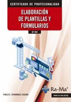 portada Uf1304 Elaboracion de Plantillas y Formularios (in Spanish)