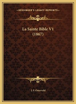 portada La Sainte Bible V1 (1867) (in French)